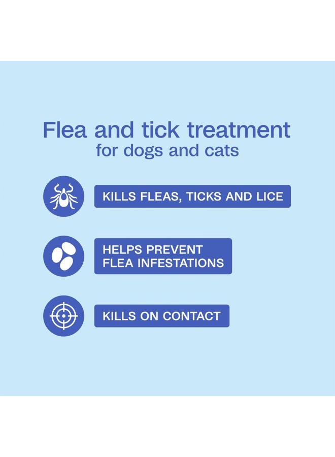 ADAMS Plus Flea & Tick Shampoo with Precor for Cats, Kittens, Dogs & Puppies Over 12 Weeks Of Age |Sensitive Skin Flea Treatment for Dogs & Cats |Kills Adult Fleas, Flea Eggs, Ticks, and Lice |6 Oz - Image 2